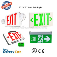 Emergency Exit Light - Wet Location Outdoor Listed